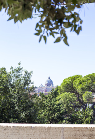 St. Peter's Cathedral from Pincho Hillのeditorial素材