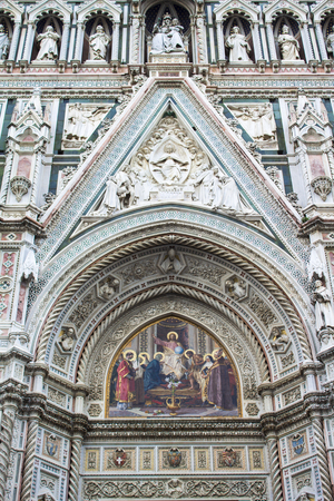 Cathedral Santa Maria del Fiore in Florenceの写真素材