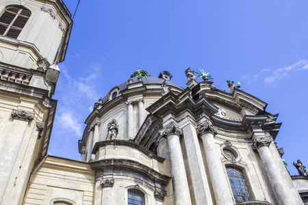 Dominican cathedral in Lvivのeditorial素材