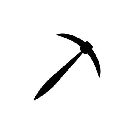 pickaxe iconのイラスト素材