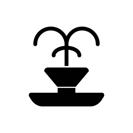 fountain icon vectorのイラスト素材