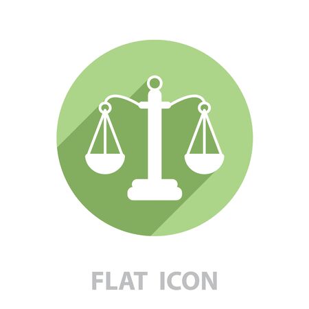Pictograph of justice scales. vector illustrationのイラスト素材