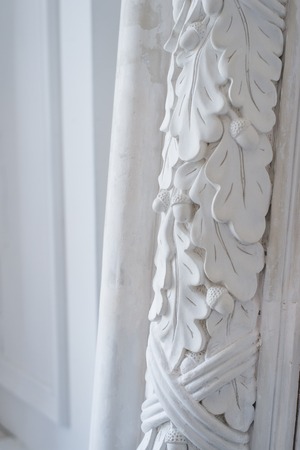 Elements of torsel ornament for use as a texture or backgroundの写真素材