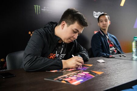 MOSCOW, RUSSIA - OCTOBER 27 2018: EPICENTER Counter Strike: Global Offensive esports event. Team...