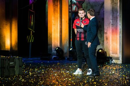 MOSCOW, RUSSIA - OCTOBER 27 2018: EPICENTER Counter Strike: Global Offensive esports event. The...