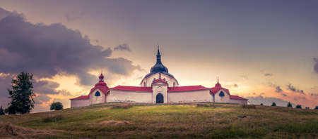 Pilgrimage Church of Saint John of Nepomuk at Zelena Hora, Zdar nad Sazavou, Czech republic
