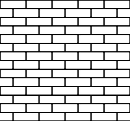 brick wall - bricks pattern, color seamless repeatable pattern texture backgroundのイラスト素材