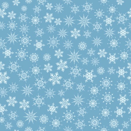 illustration of snowflakesのイラスト素材