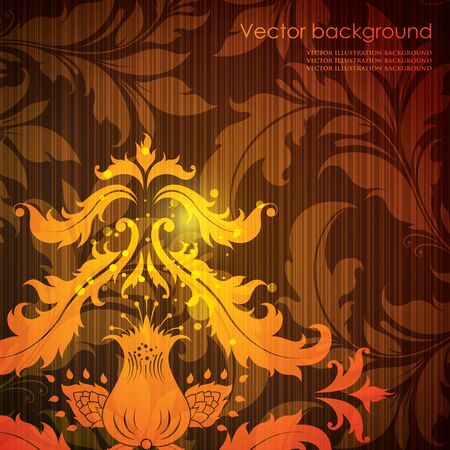 illustration of bright floral backgroundのイラスト素材