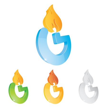 Vector illustration of a character on a white backgroundのイラスト素材