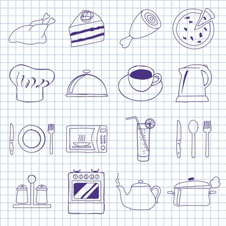 images on foodのイラスト素材