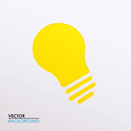 Ilustración de illustration of a light bulb - Imagen libre de derechos