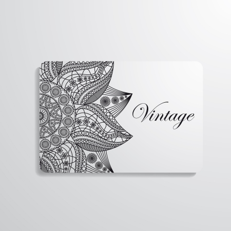 Vector illustration of business cardのイラスト素材