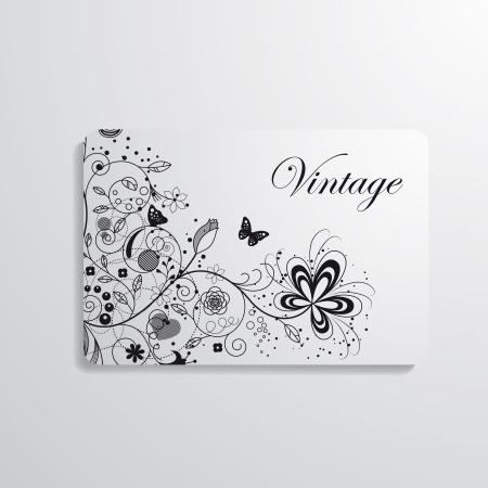 Vector illustration of business cardのイラスト素材