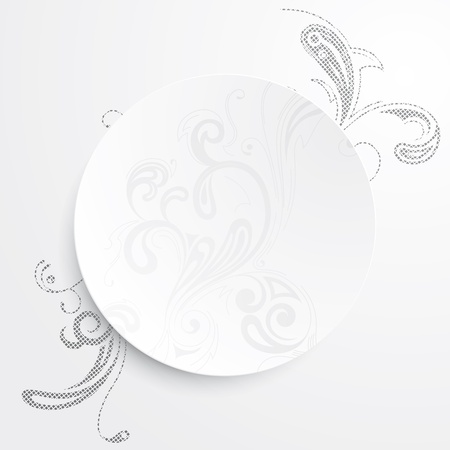 Vector illustration of a black and white backgroundのイラスト素材