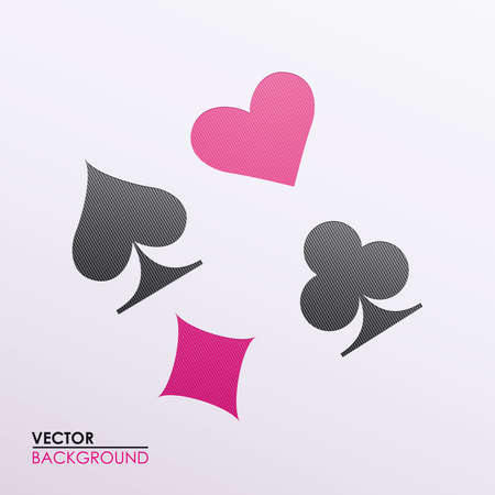 Vector illustration on gamblingのイラスト素材