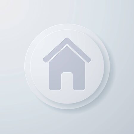 Vector illustration of the symbolic image of the houseのイラスト素材