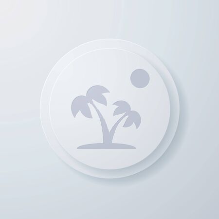 Vector illustration of icons on the theme of tourismのイラスト素材