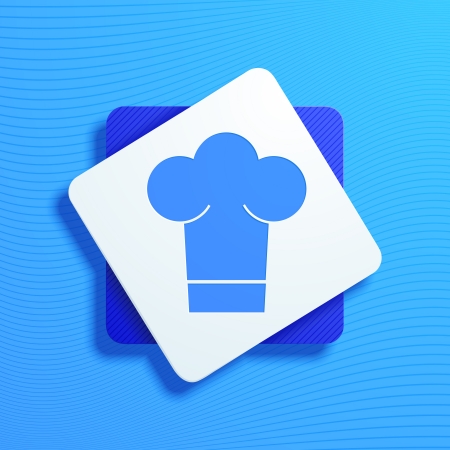 Vector illustration of icons on a theme for the kitchenのイラスト素材