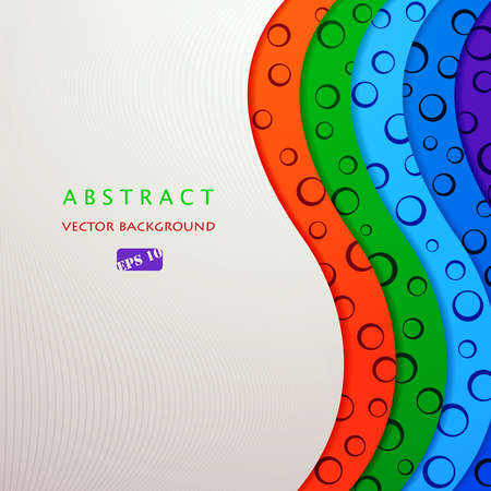 Vector illustration of bright abstract backgroundのイラスト素材