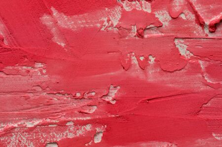 Embossed rough red texture with peeled effect
