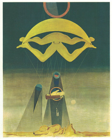 Men Shall Know Nothing of This, 1923, oil on canvas. Painting by Max Ernst.のeditorial素材