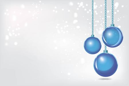 Vector red xmas background abstract. Christmas ball snow ornamenのイラスト素材