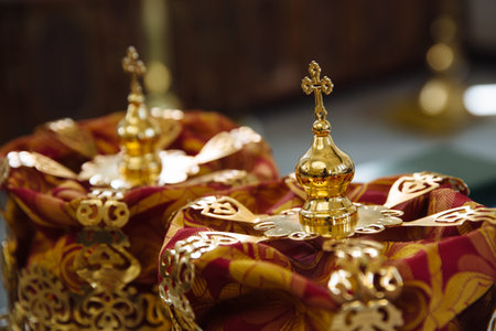 The Crown for a wedding in the Church.