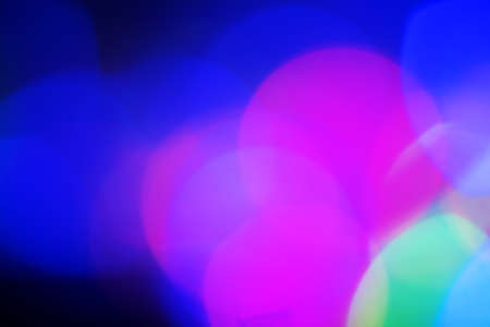 Defocused light dots abstract background. Garland defocus light glare.の写真素材