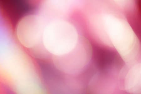 Defocus light pink and white glitter. Abstract bokeh light background.の写真素材