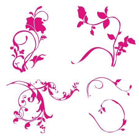 Abstract floral background for design  のイラスト素材