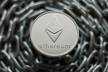 ethereum. Crypto currency ethereum. e-currency ethereum on the chain