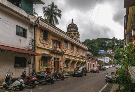 old Portuguese quarter in Panaji. Goa