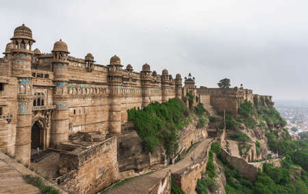 The Gwalior Fort, Indiaのeditorial素材
