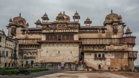 Orchha the lost city of Indiaのeditorial素材