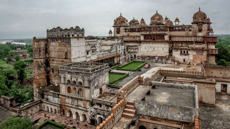 Orchha the lost city of Indiaのeditorial素材
