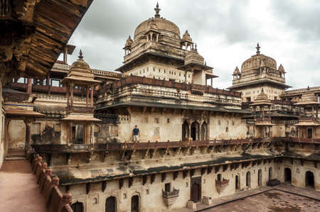 Orchha the lost city of Indiaのeditorial素材