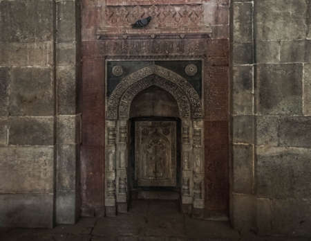 Isa Khan's Tomb in Delhi, Indiaのeditorial素材