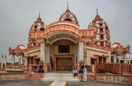 ISKCON Temple Delhi-Glory Of India & Vedic Cultural Center, New Delhiのeditorial素材