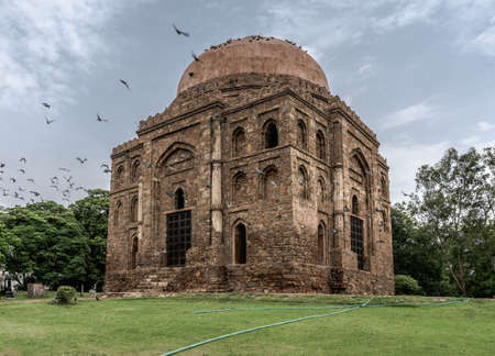 Firoz Shah Kotla Complex, Delhi, Indiaのeditorial素材