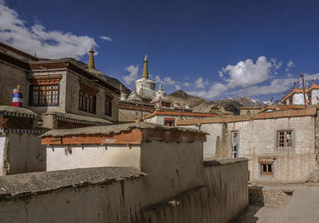 Lamayuru is one of the earliest monasteries of Ladakh, in the valley of the upper Indusのeditorial素材
