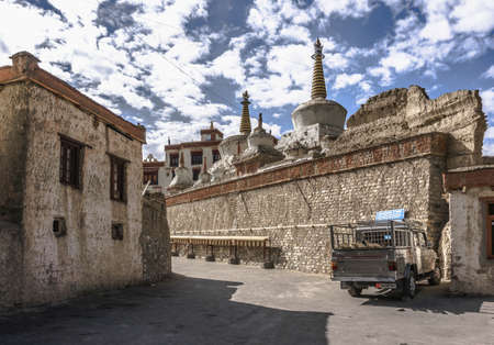 Lamayuru is one of the earliest monasteries of Ladakh, in the valley of the upper Indusのeditorial素材