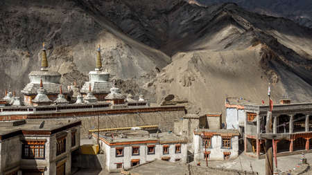 Lamayuru is one of the earliest monasteries of Ladakh, in the valley of the upper Indusのeditorial素材