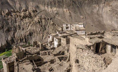 Lamayuru is one of the earliest monasteries of Ladakh, in the valley of the upper Indusのeditorial素材
