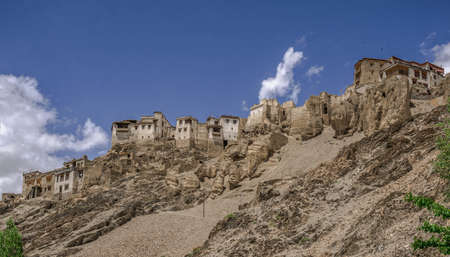 Lamayuru is one of the earliest monasteries of Ladakh, in the valley of the upper Indusのeditorial素材