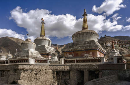 Lamayuru is one of the earliest monasteries of Ladakh, in the valley of the upper Indusのeditorial素材