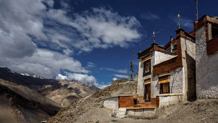 Lamayuru is one of the earliest monasteries of Ladakh, in the valley of the upper Indusのeditorial素材