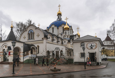 Church of the Nativity of the Blessed Virgin Mary in Yaroslavl, Russiaの写真素材