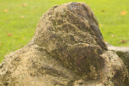 stone in landscapeの写真素材