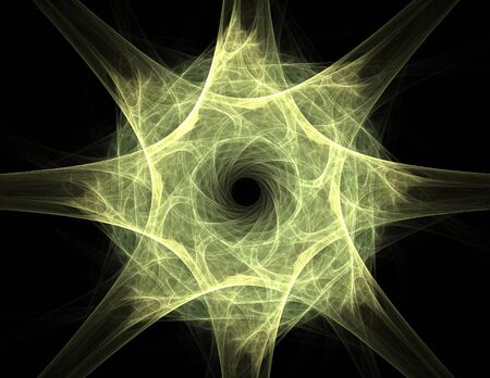 Background consists of fractal color textureの写真素材